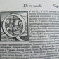 1559 MILITARY SCIENCE antique by Dominicus Cyllenius 16th century in LATIN