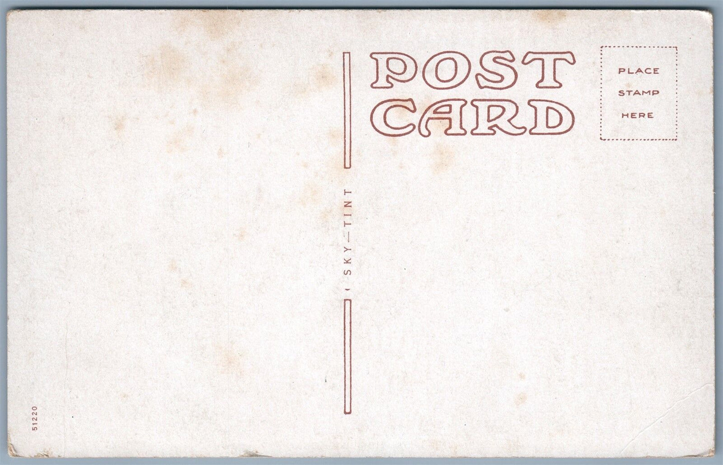 WALDEN NY BIRD'S EYE VIEW ANTIQUE POSTCARD