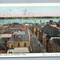 NEW BEDFORD & FAIRHAVEN MA VIEW ANTIQUE POSTCARD