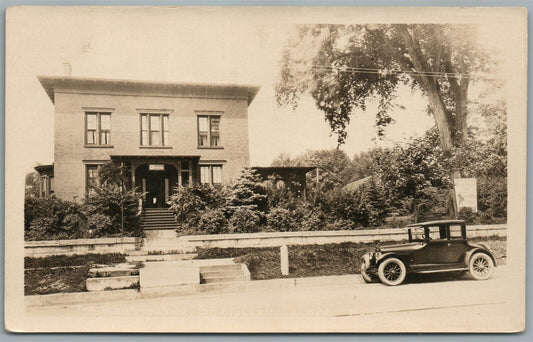 SCHUYLERSVILLE NY RED LION INN ANTIQUE REAL PHOTO POSTCARD RPPC