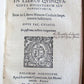 1588 LAW BOOK PARATITLA IACOBI CUIACII antique Jacques Cujas in LATIN vellum