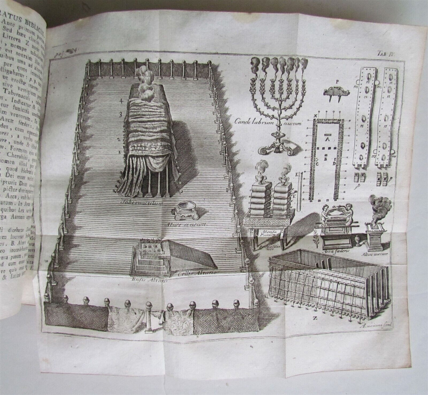 1793 Apparatus Biblicus antique ILLUSTRATED Judaica