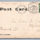 BOSTON MA NORTH HEAD LIGHTHOUSE ANTIQUE 1905 REAL PHOTO POSTCARD RPPC