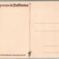 ZEPPELIN GERMAN AIRSHIP WWI ERA ANTIQUE POSTCARD