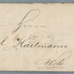 AUSTRIA ANTIQUE COVER w/ STAMP Rottenmann cancel WAX SEAL