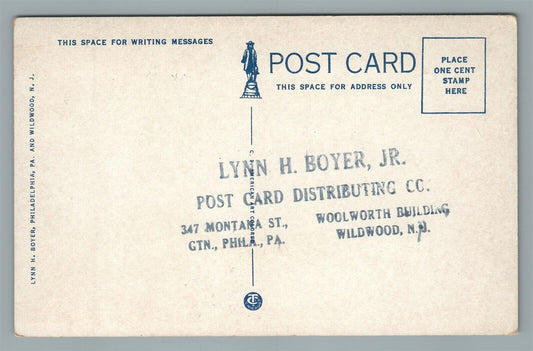 ANTIQUE POSTCARD DISTRIBUTING ADVERTISING VALLEY FORGE PA MEMORIAL CHAPEL