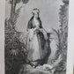 1849 BYRON GALLERY w/ ENGRAVINGS ILLUSTRATING BEAUTIES antique Robert McGregor