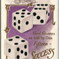 GOOD FORTUNES AS TOLD by DICE FIFTEEN - SUCCESS ANTIQUE POSTCARD