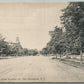 NEW BRUNSWICK NJ LIVINGSTON AVE. 1910 ANTIQUE POSTCARD