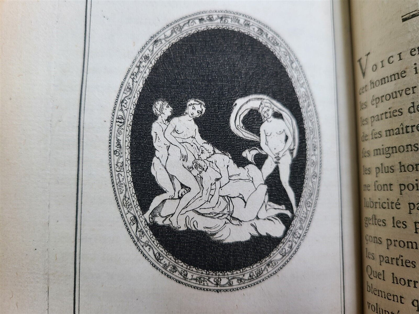 1790 MONUMENS DE CULTE SECRET DES DAMES ROMAINES antique EROTIC ENGRAVINGS rare