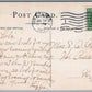 SYRACUSE NY NORTH SALINA STREET 1911 ANTIQUE POSTCARD