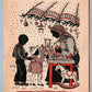 CHRISTMAS TOYS SELLER ANTIQUE POSTCARD