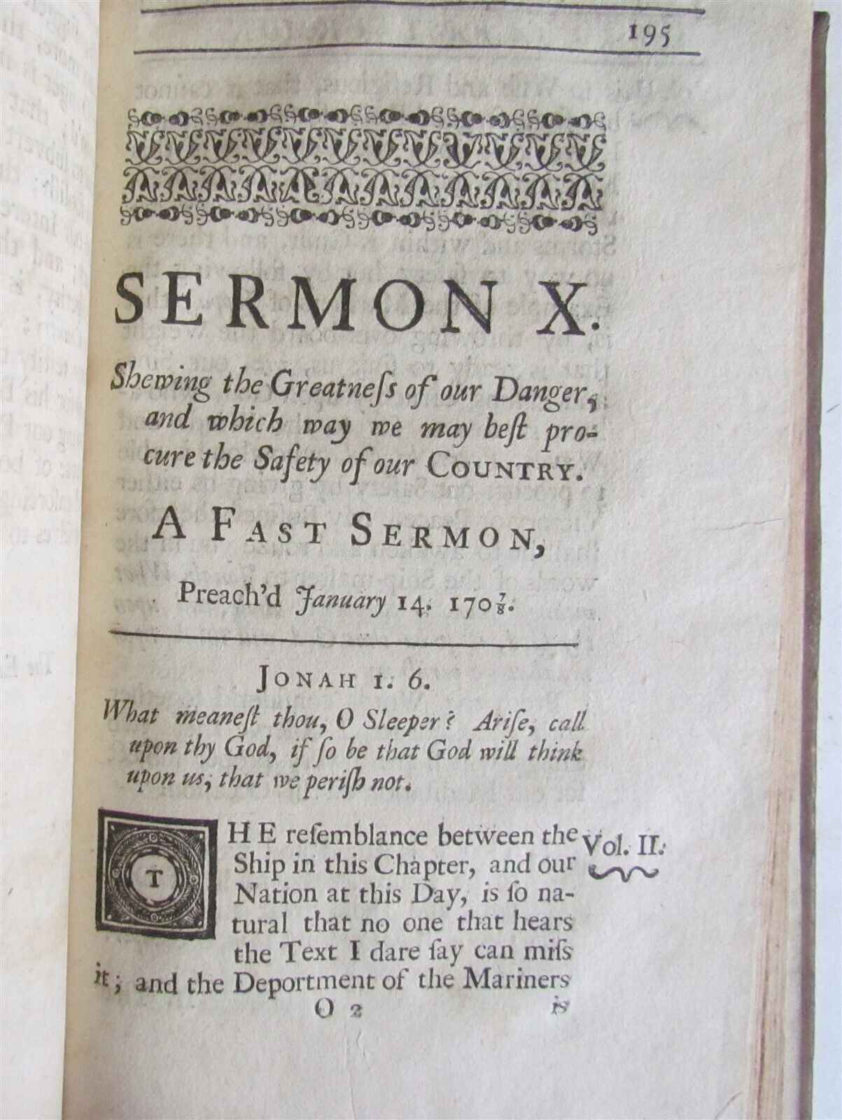 1716 SIXTEEN SERMONS by Rev. Dr. Richard Lucas in ENGLISH