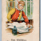 CLOWN GEE WILIKIDS ANTIQUE POSTCARD by G & B