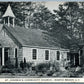 MASTIC BEACH LONG ISLAND NY ST. ANDREW'S COMMUNITY CHURCH 1943 VINTAGE POSTCARD