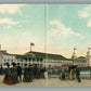 ATLANTIC CITY NJ STEEL PIER DOUBLE ANTIQUE POSTCARD