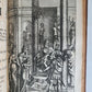 1719 WORKS of VIRGIL in ENGLISH by DRYDEN 3 VOLUMES antique ILLUSTRATED