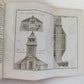 1748 ARCHITECTURE TREATISE on THERMAL WATERS antique ILLUSTRATED w/10 ENGRAVINGS