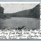 SPARROWBUSH NY DELAWARE RIVER ANTIQUE POSTCARD