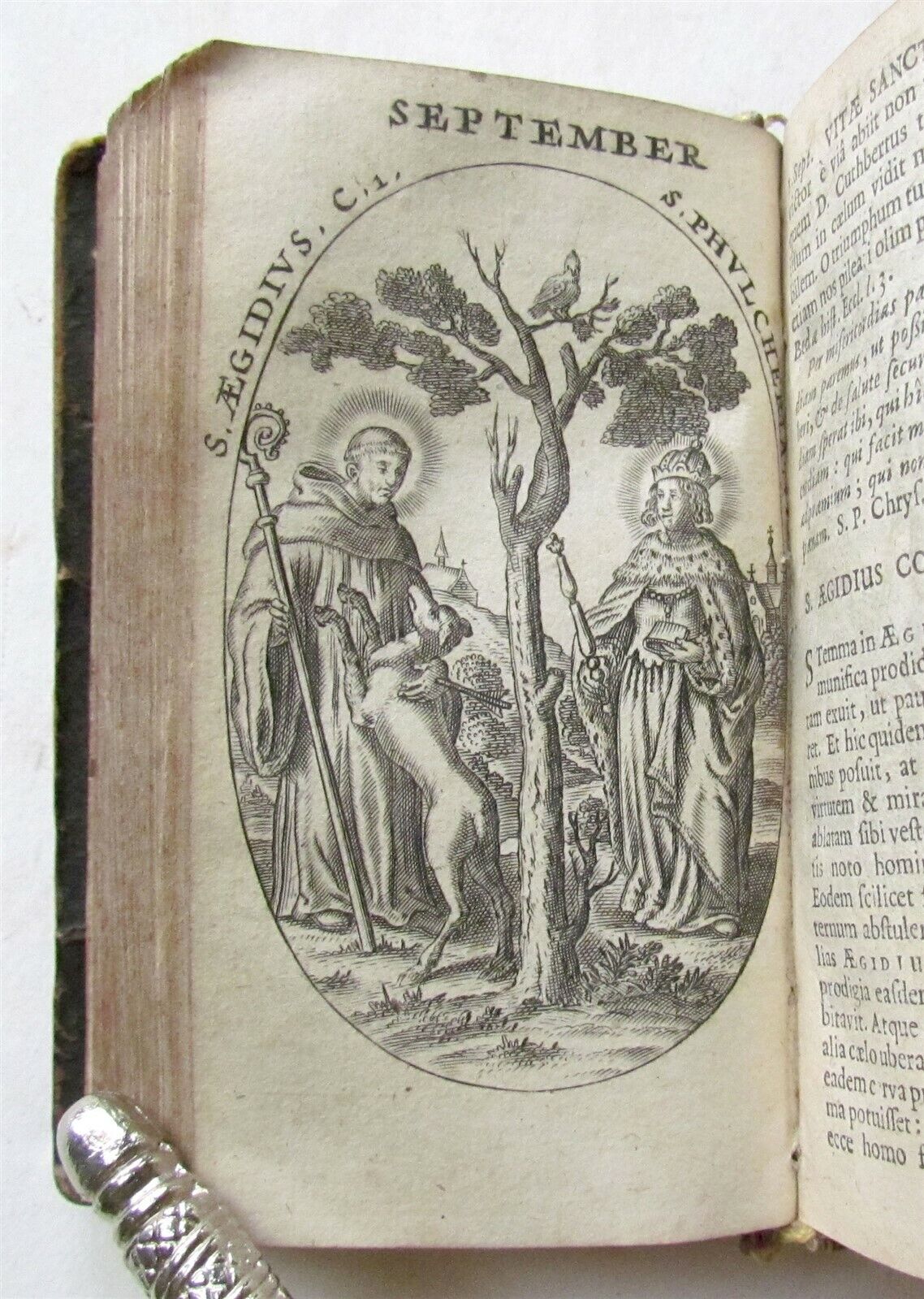 1663 FASTI MARIANI ILLUSTRATED 17th CENTURY PRAYER BOOK antique