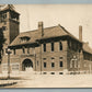 NEW HAMPTON IA FIREMEN'S HALL ANTIQUE REAL PHOTO POSTCARD RPPC
