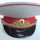 RUSSIAN SOVIET GENERAL PARADE MILITARY UNIFORM VISOR HAT vintage