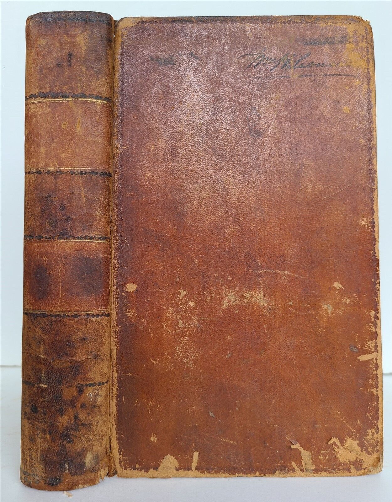 1799 LAW BOOK in ENGLISH ABRIDGMENT of DETERMINATION in COURTS of LAW antique