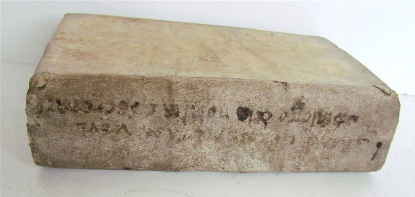 1586 Gioie di Rime E Prose del Sig. TORQUATO TASSO antique vellum 16th century