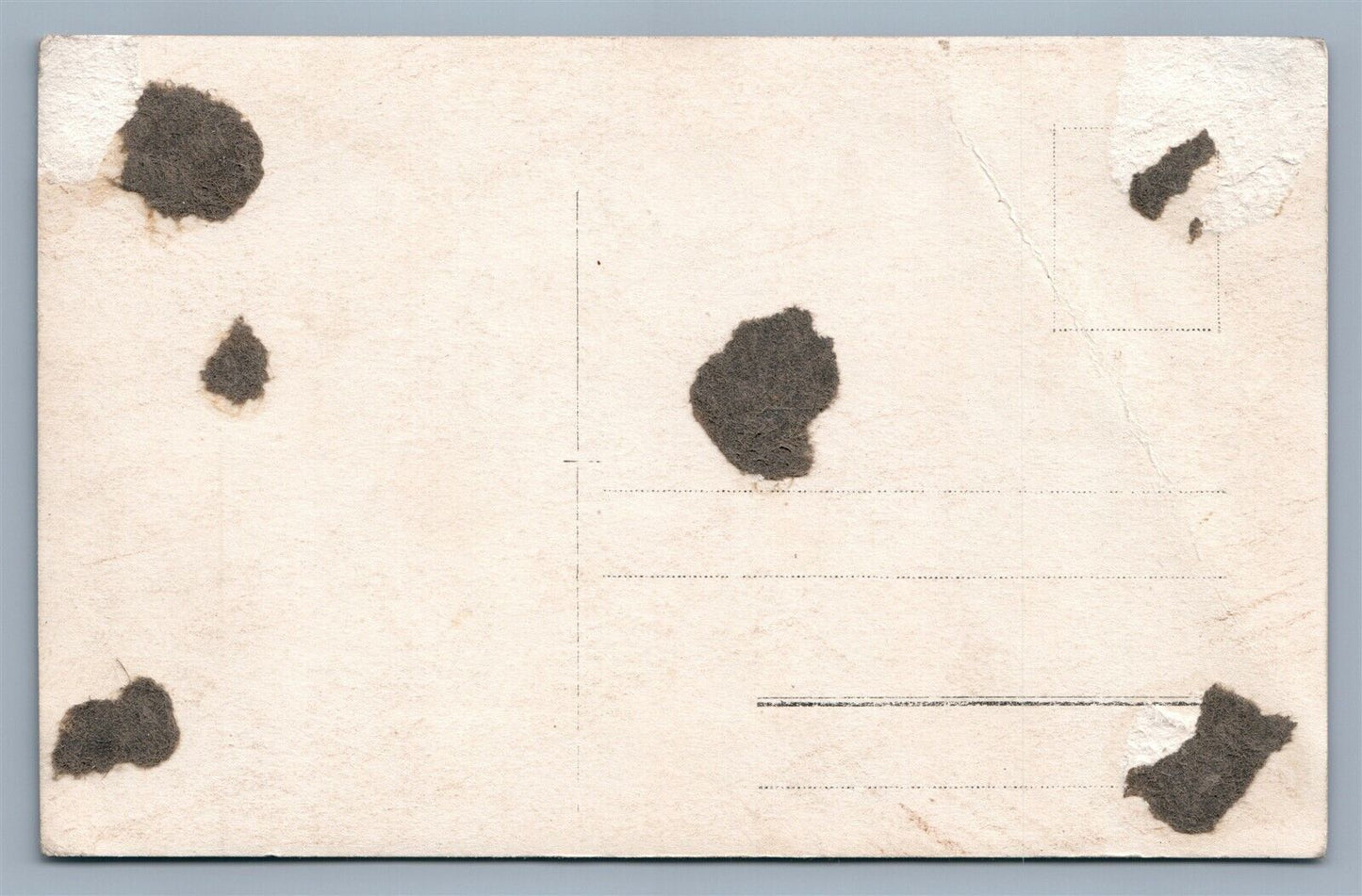 RED CROSS GERMAN SANITARY CORPS WWI 1917 ANTIQUE REAL PHOTO POSTCARD RPPC