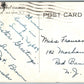 RED BANK NJ FIRST BAPTIST CHURCH MAPLE AVENUE 1947 VINTAGE POSTCARD