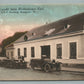 VINTAGE CARS ANTIQUE POSTCARD AUSG'STECKT BEIM ROCKENBAUER KARL WIEN SANDGASSE