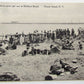 VINTAGE POSTCARD BATHERS AT MIDLAND BEACH LONG ISLAND N.Y.