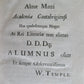 1690 MISCELLANEA. 2nd PART in 4 ESSAYS by Sir WILLIAM TEMPLE antique in ENGLISH