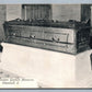 CLEVELAND OH GARFIELD CASKET ANTIQUE POSTCARD