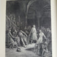 1868 GUSTAVE DORE ILLUSTRATED ENID by ALFRED TENNYSON antique FOLIO poetry