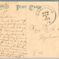 TOWANDA PA WAGON BRIDGE 1909 ANTIQUE POSTCARD