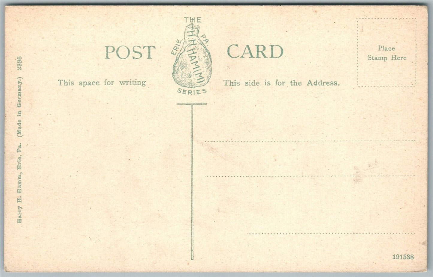 TARENTUM PA 2nd WARD SCHOOL ANTIQUE POSTCARD