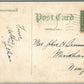 SOMERVILLE NJ WALLACE HOUSE ANTIQUE POSTCARD