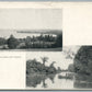 OWASCO LAKE AND OUTLET NY ANTIQUE POSTCARD PRIVATE MAILING CARD