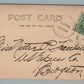 BRIDGETON NJ CRYSTAL LAKE CITY PARK ANTIQUE REAL PHOTO POSTCARD RPPC