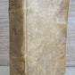 1655 GREEK LANGUAGE STUDY BOOK FRENCH TEXTBOOK antique vellum binding RARE