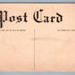 NEWARK NJ PRUDENTIAL INSURANCE ADVERTISING ANTIQUE POSTCARD w/ LINCOLN
