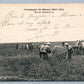 MOROCCO CAMPAIGN 1907-1911 ANTIQUE POSTCARD artillery