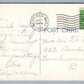WESTFIELD MA ELM STREET 1945 VINTAGE POSTCARD
