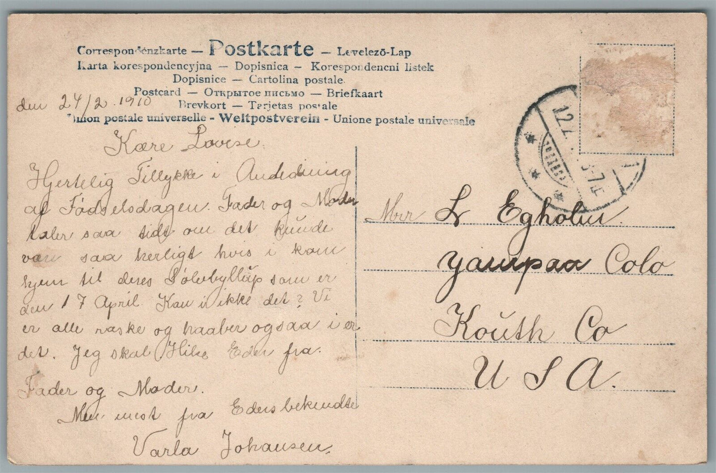 FEEDING CHICKENS ANTIQUE REAL PHOTO POSTCARD RPPC