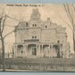 EAST ORANGE NJ PALMER HOUSE ANTIQUE POSTCARD