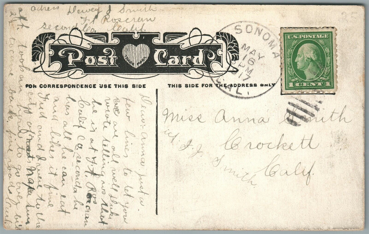 MEXICAN WAR GENERAL ZAPATA DESTROYING RAILROAD BRIDGE ANTIQUE POSTCARD