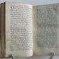 1610 LOVE STORIES by ARISTAENETUS antique GREEK & LATIN vellum binding RARE