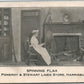 HARRISBURG PA LINEN STORE ANTIQUE POSTCARD
