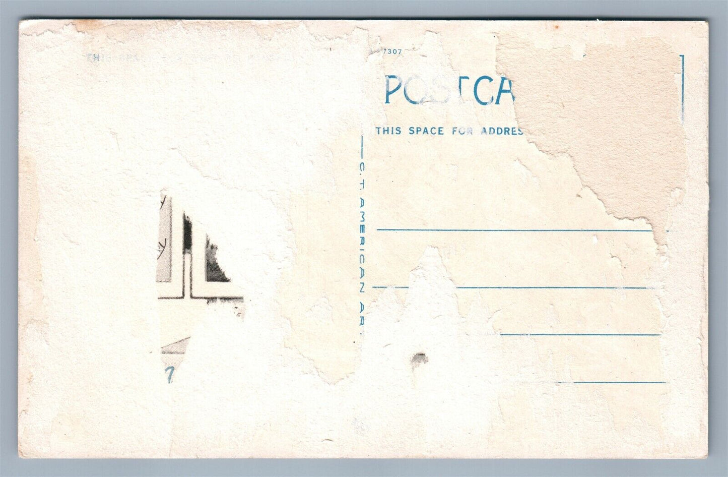 CARTHAGE NY KNIGHTS OF COLUMBUS BUILDING ANTIQUE POSTCARD